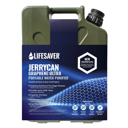 LifeSaver® Jerrycan - 20,000L Graphene Ultra