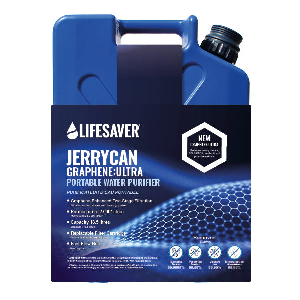 Load image into Gallery viewer, LifeSaver® Jerrycan Dark Blue - 20,000L Graphene Ultra
