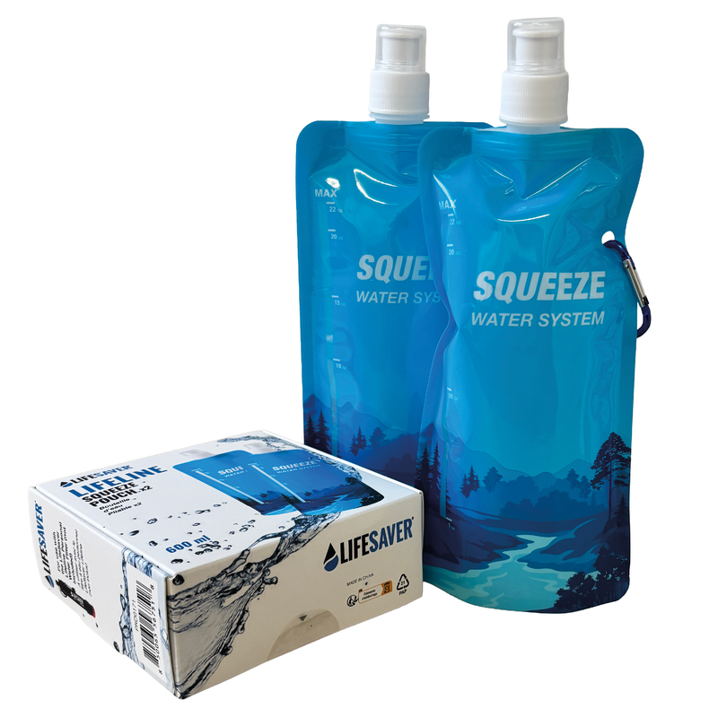 Load image into Gallery viewer, LifeSaver® Lifeline Squeeze Pouch 2-pack
