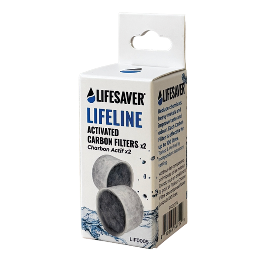 LifeSaver® Lifeline kolfilter 2-pack