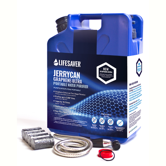 LifeSaver® Jerrycan Graphene:Ultra Family beredskapspaket